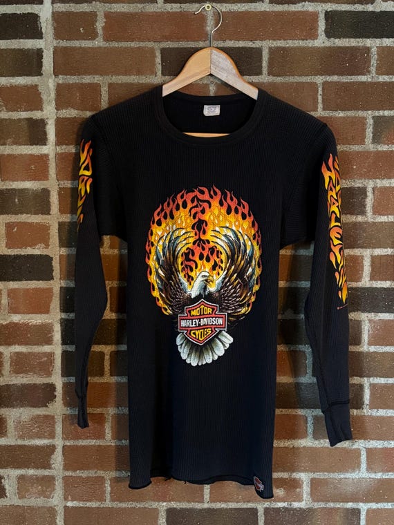 1990 Harley Davidson Vintage Thermal - Etsy