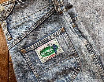 80’s Corfu Brand Acid Washed Denim