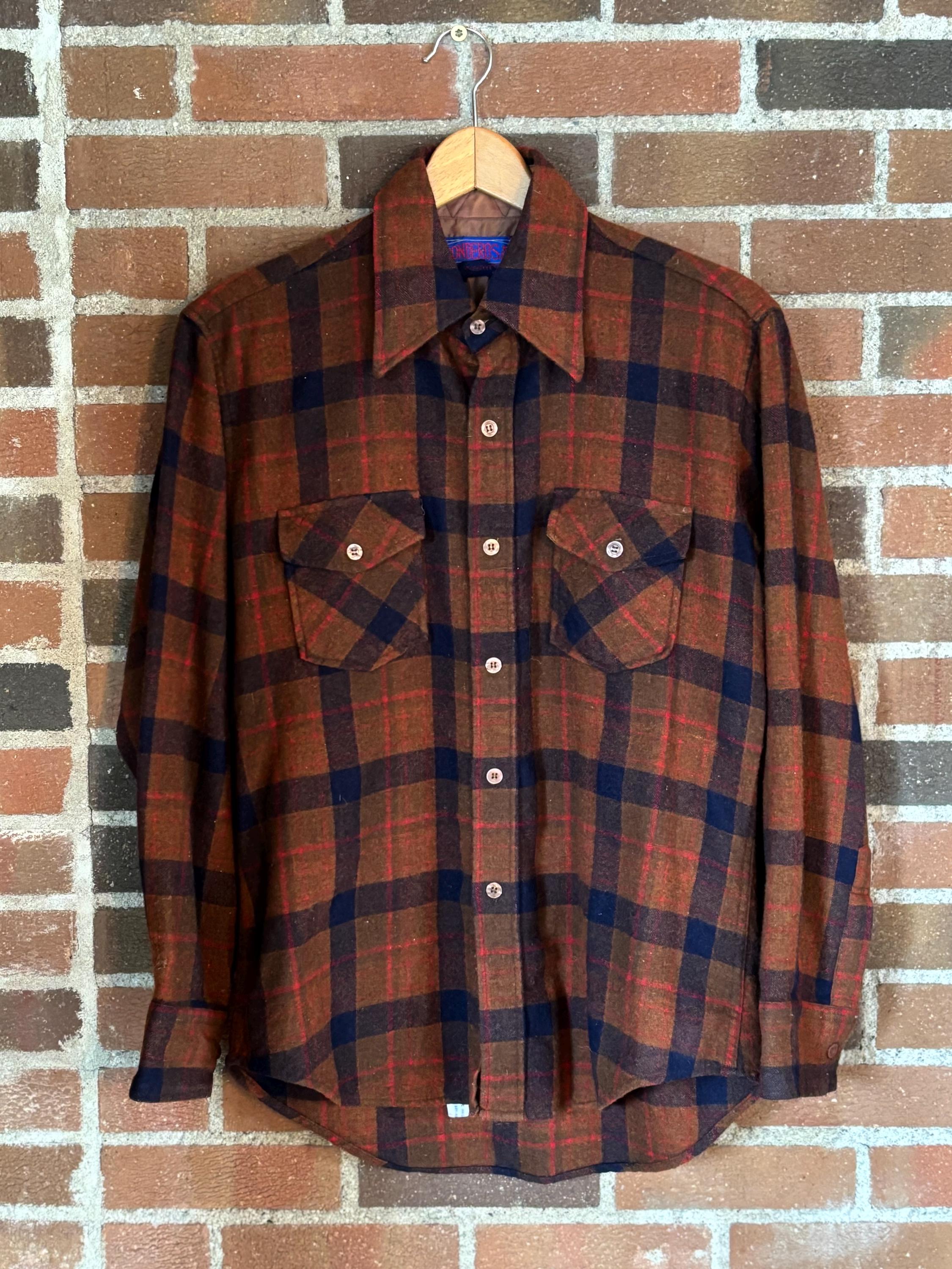 トップス 70s PONDEROSA BOARD SHIRT 70's Ponderosa Button Down - Etsy