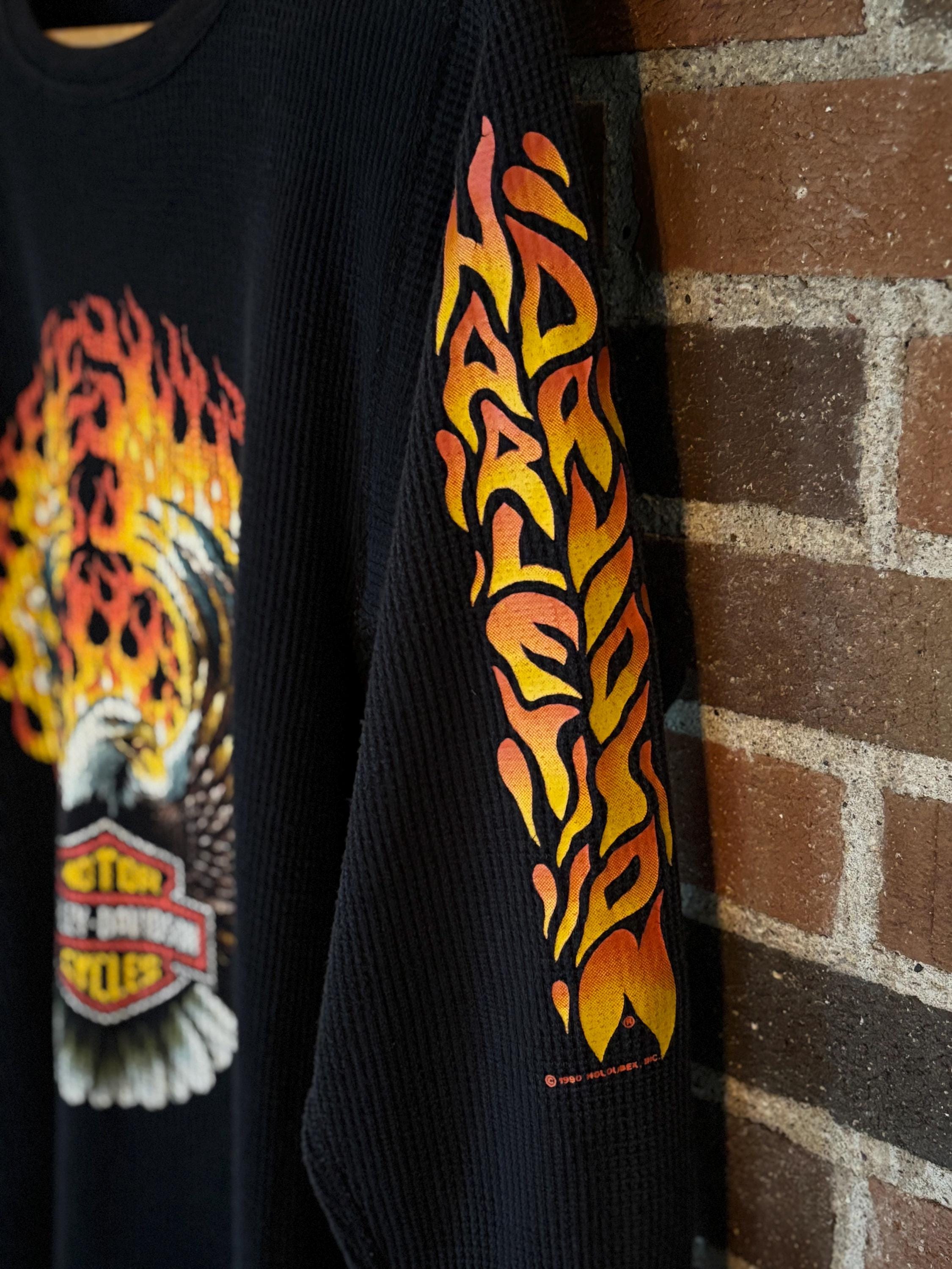 1990 Harley Davidson Vintage Thermal - Etsy