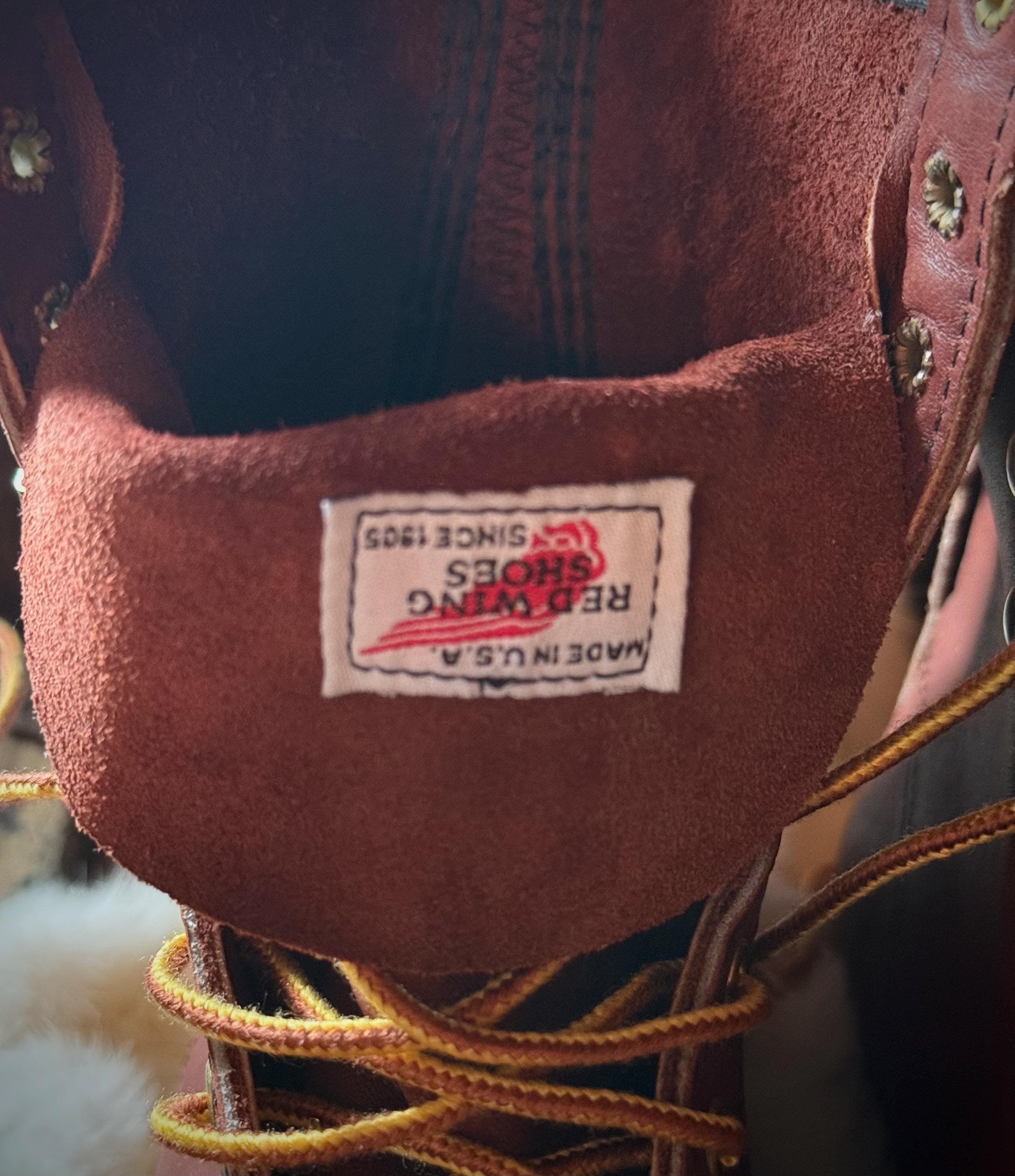 Vintage Red Wings 708 (circa 1970) **RARE** New in Box (deadstock