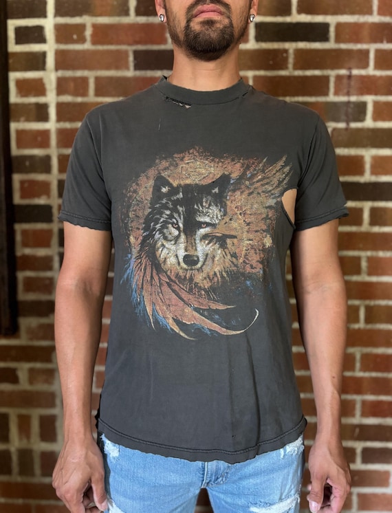 thrashed Harley Davidson T-shirt - image 1