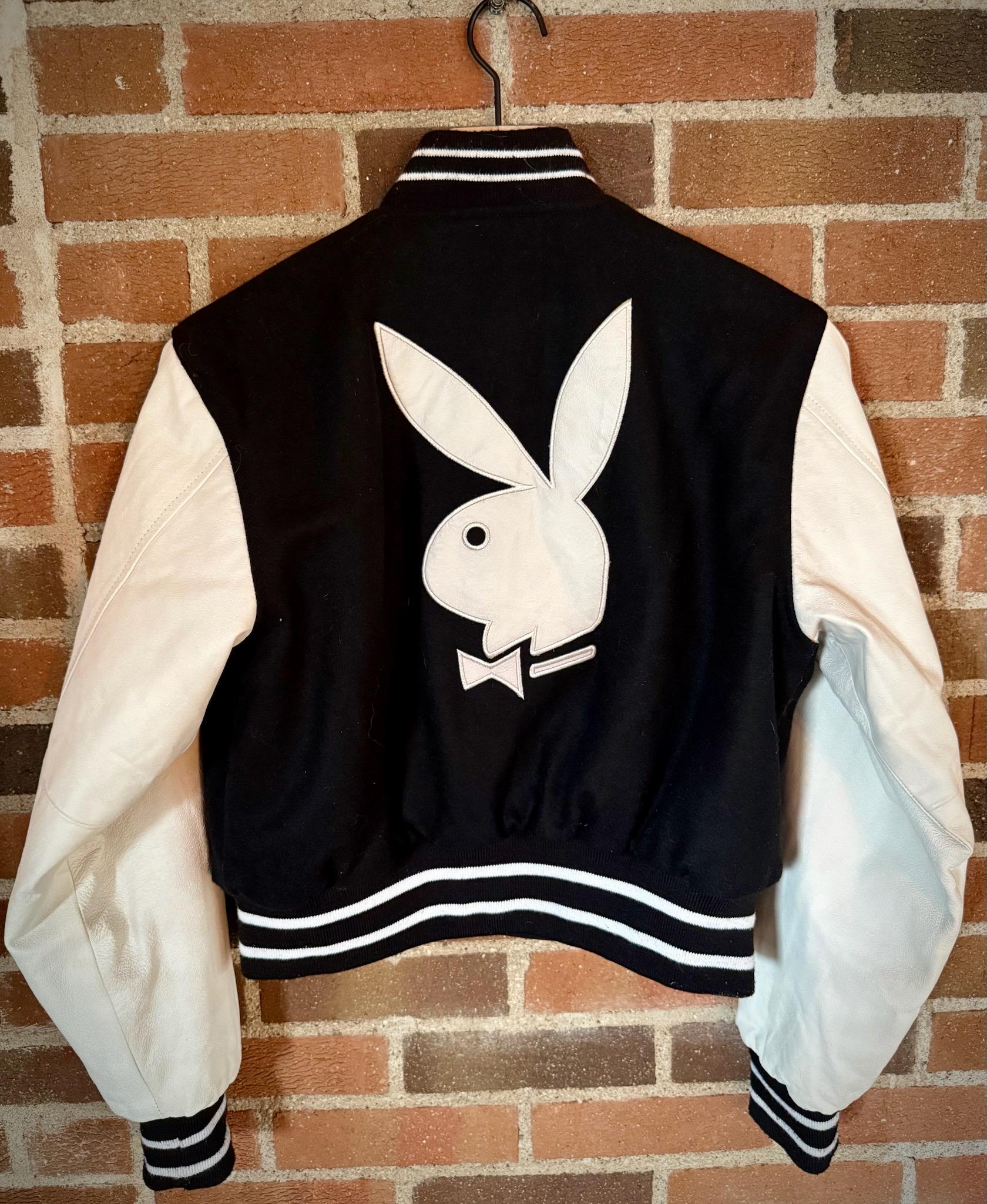 90's PLAYBOY Bomber Jacket - Etsy