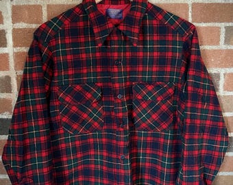 Camisa con botones Pendleton de los años 70