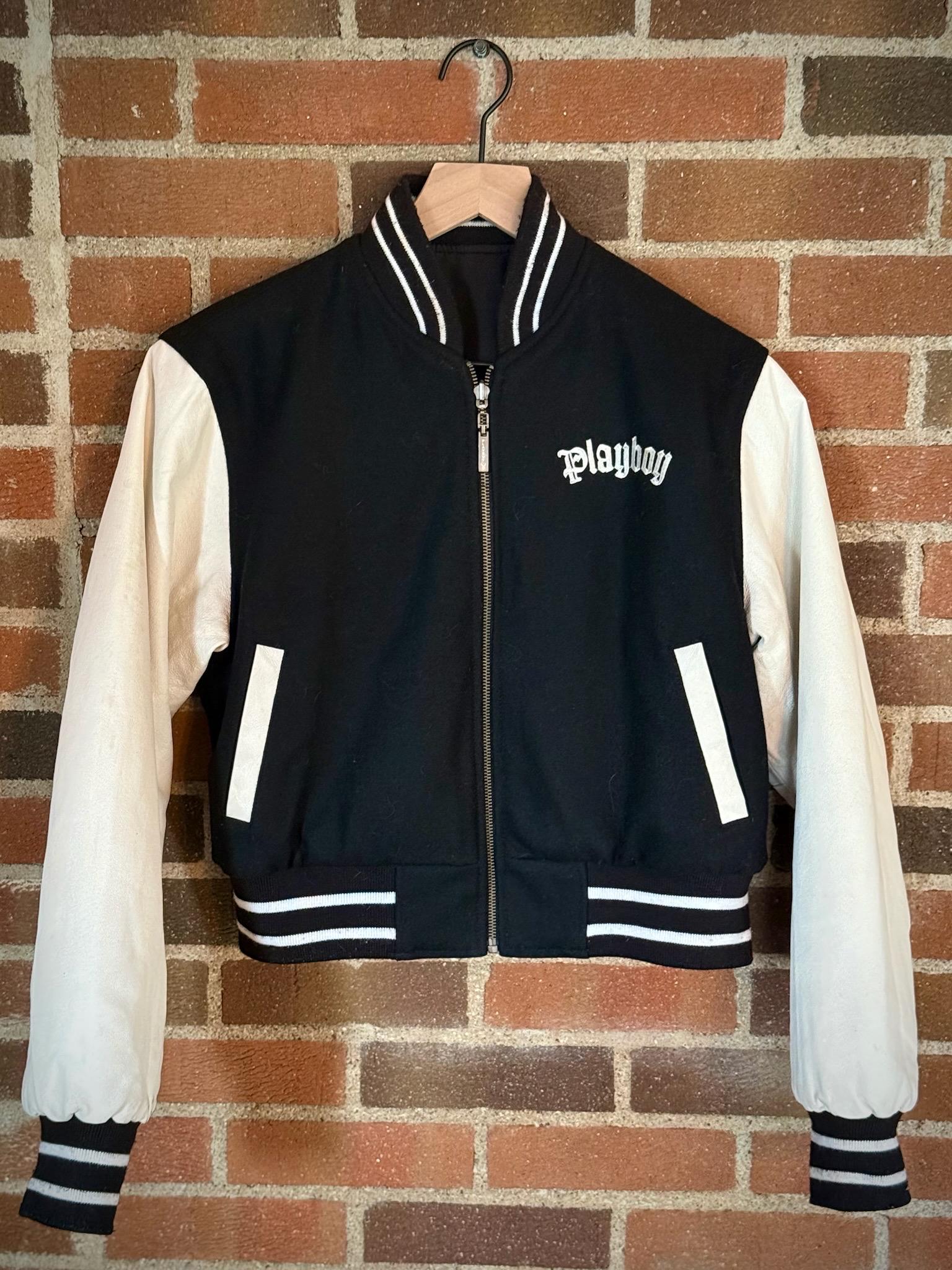 90's PLAYBOY Bomber Jacket - Etsy