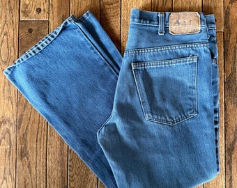 80’s Plain Pockets Denim Jeans