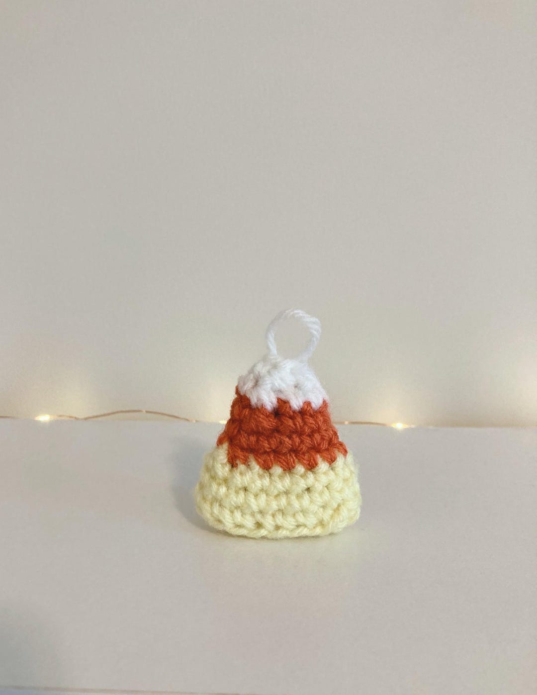 Candy Corn Crochet Pattern | Easy No-sew Halloween Ornament | Beginner ...