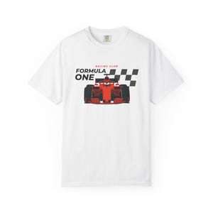 Race Car Formula One F1 T-Shirt, Car Enthusiast Tee, Motorsport Graphic Shirt, Popular Top Gift Vintage Retro Streetwear