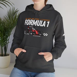 Formula 1 Racing Hoodie Sweatshirt for Fans, Motorsports Apparel, Gift for Racers, Racing Fans, Sportswear