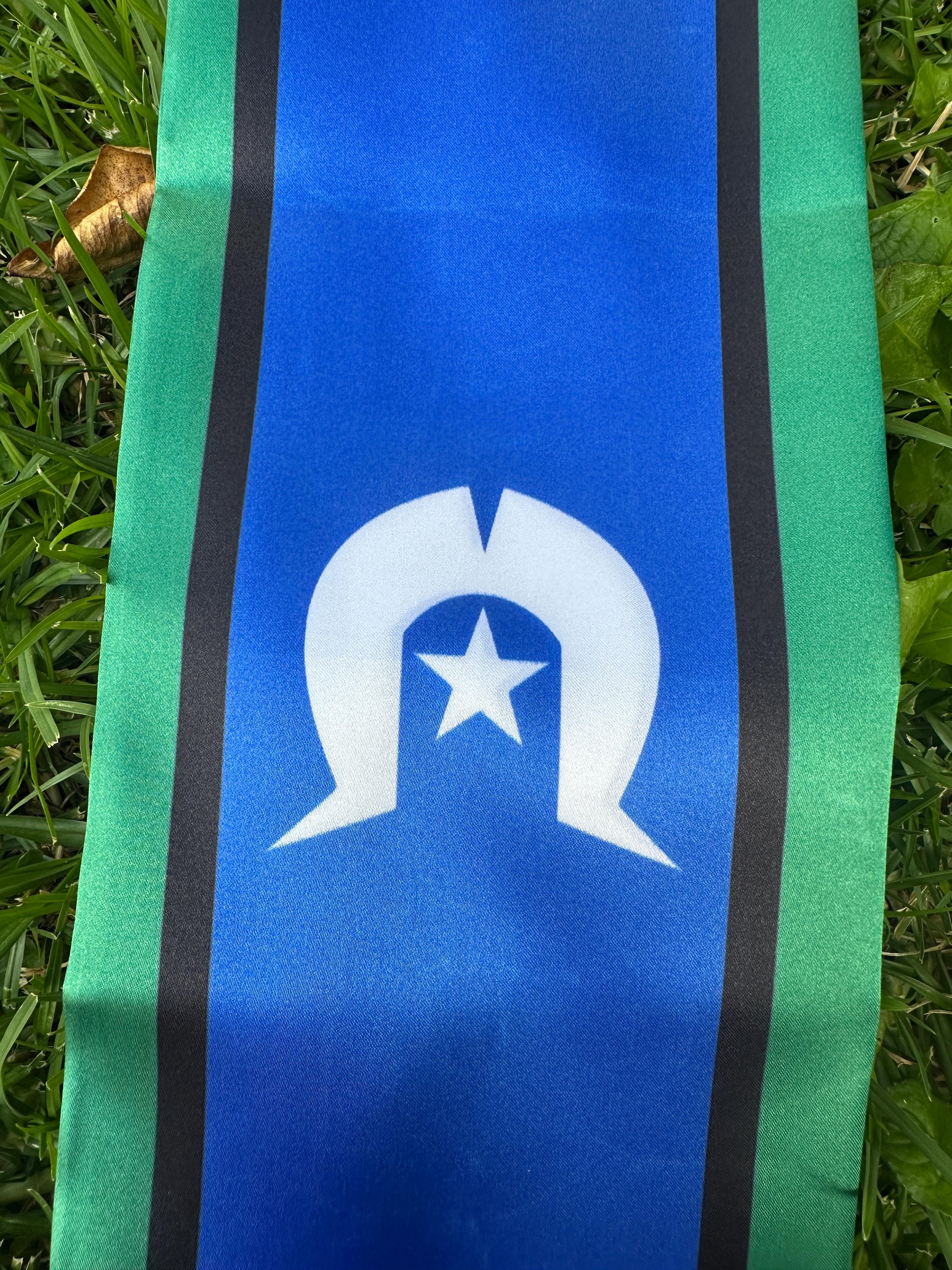Islander Graduation 1 Torres Strait Islander Graduation Sash Satin Stole NAIDOC Week ...