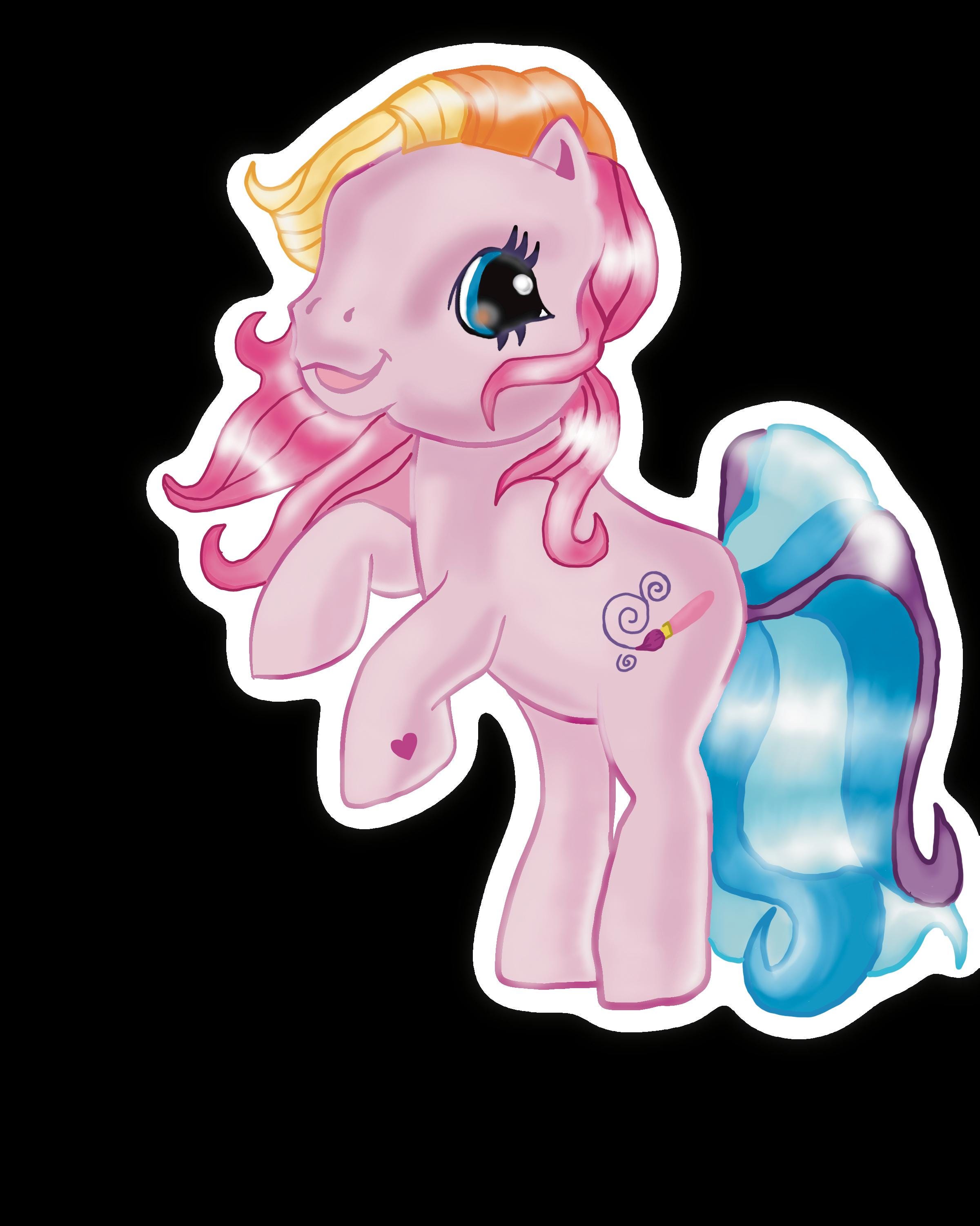 Vintage My Little Pony Blue - Etsy