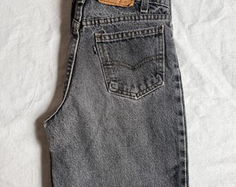 Vintage Youth Levis 550 Grey Stonewash Jeans (Size 11)