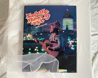 Nashville Music City USA By John Lomax III Hardcover (1985)