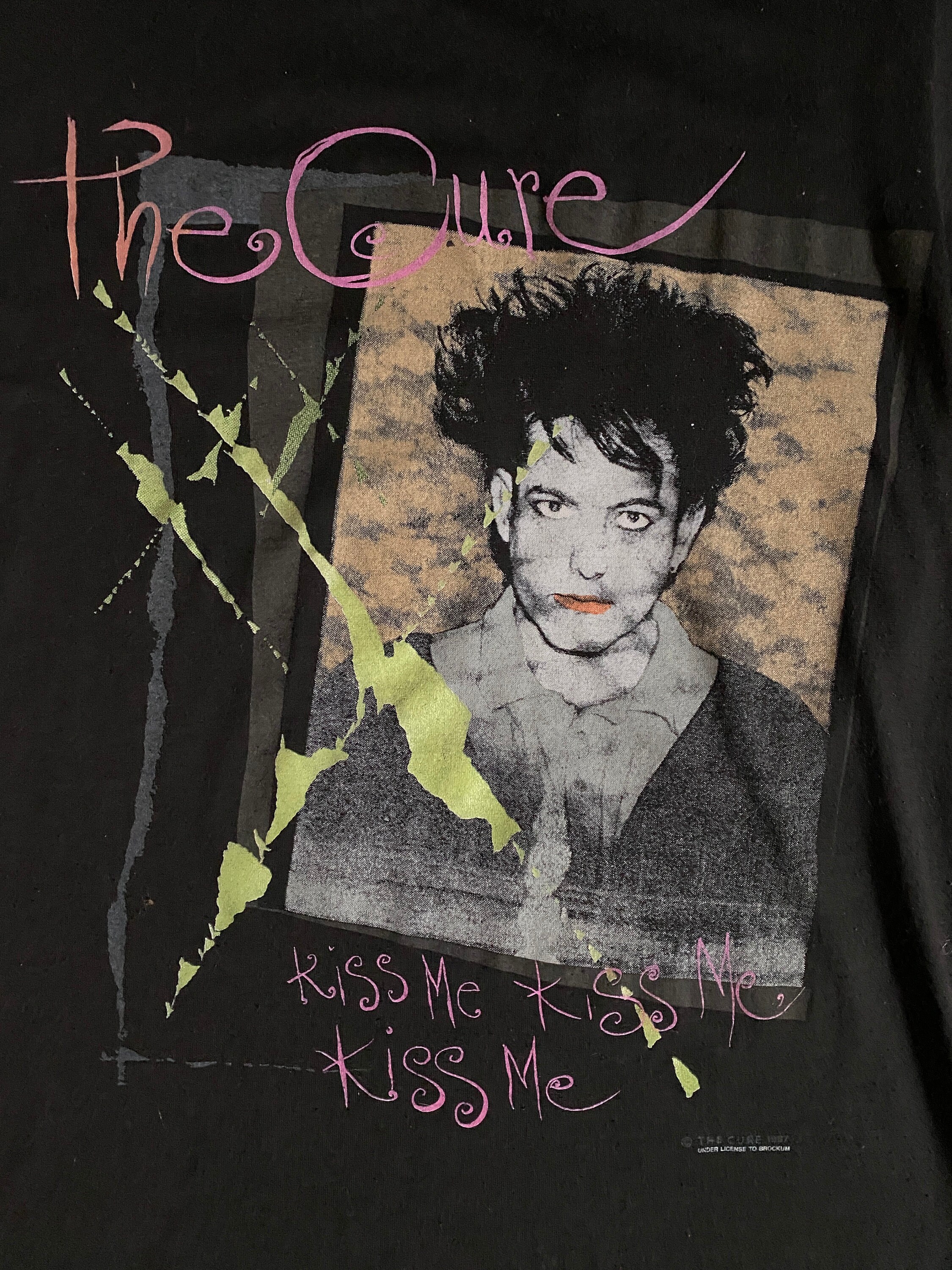 Vintage 1980s the Cure Kiss Me T-shirt (medium) - Etsy