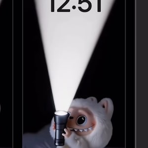 Labubu Live Hintergrund | Night Kollektion 1 | Kompatibel mit iOS & Android
