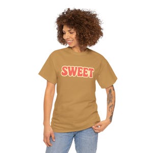 Sweet Vibe Heavy Cotton Tee: Multiple Colors