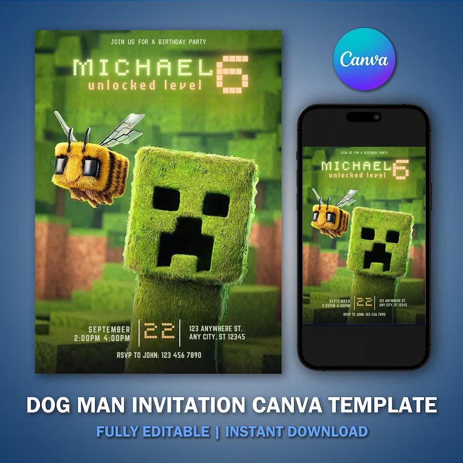 Editable Canva Invite (General)