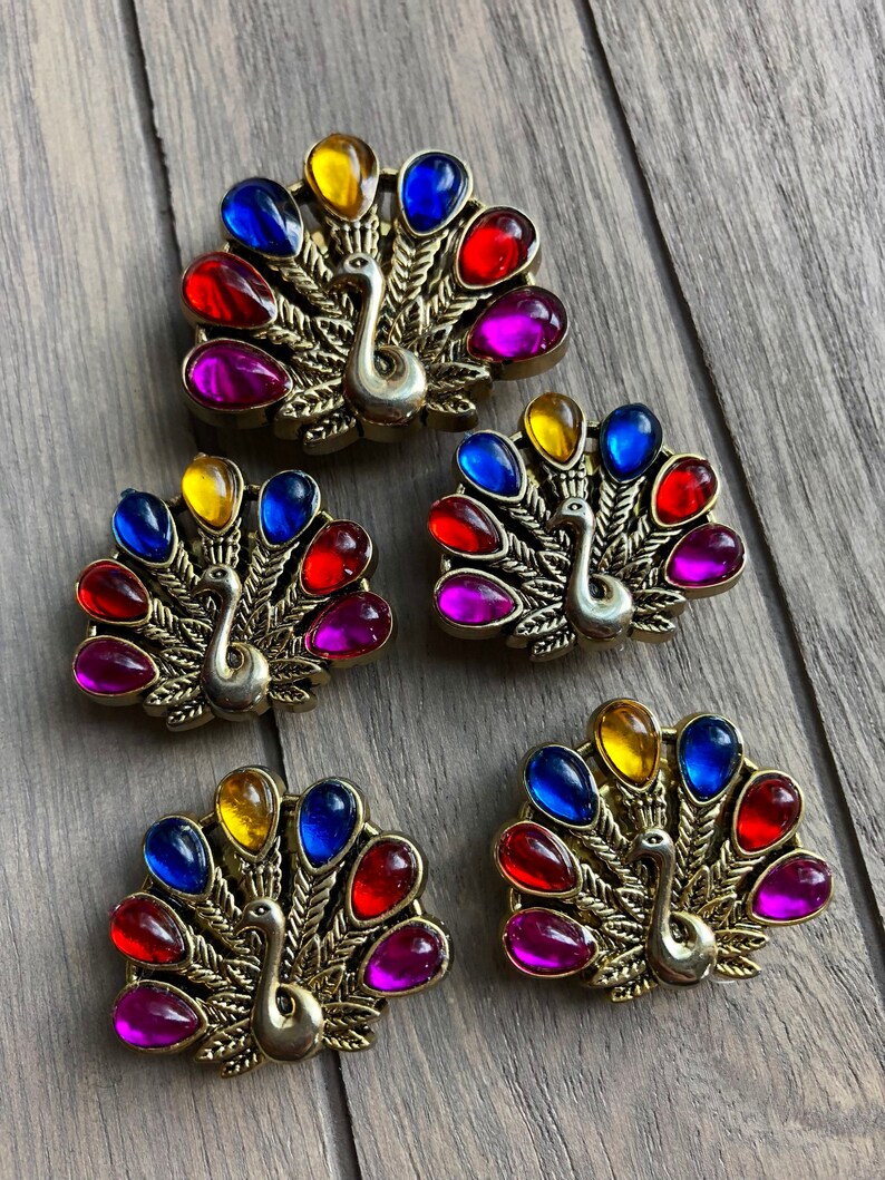 Style 1980s Unique Set Colorful Native American Vintage Button Covers -:- Aztec Up Cycle Gift Navajo UpCycle Southwest