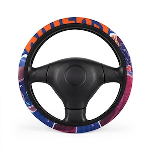 NYK Championship 2026 Logo Pattern Car Steering Wheel Cover | Sports Team Design
