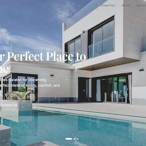 Real Estate Showit Website | Real Estate Agent Website Template | Showit Website Template | Website for Real Estate Marketing | Real Estate