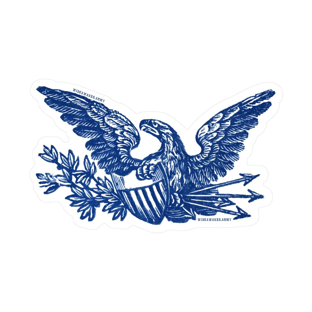 1860s Union Eagle Decal | Restored Stamp Art | Patriotic - Etsy