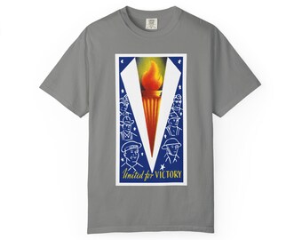 United for Victory T-Shirt | WWII V for Victory