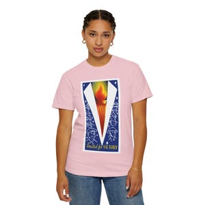 United for Victory T-Shirt | WWII V for Victory image 3