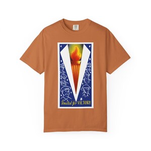 United for Victory T-Shirt | WWII V for Victory image 11