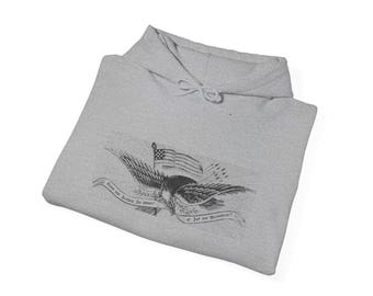 Union und Freiheit Für Immer | Forty-Eighter Eagle Hoodie | Civil War