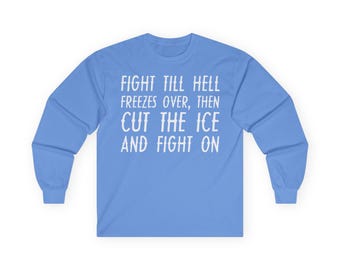 Das Gelübde eines Unionssoldaten | Cut The Ice Langarm-Shirt