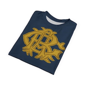 Golden GAR Monogram Unisex Tee, 48th National Encampment Design, Union Army Reenactment Shirt, Vintage Style Tshirt, Civil War History Tee