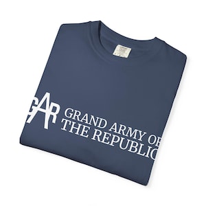 GAR T-Shirt, Grand Army of Republic, Civil War History, Modern Logo Tee, Union Veteran Gift, Patriotic Shirt, Activist History