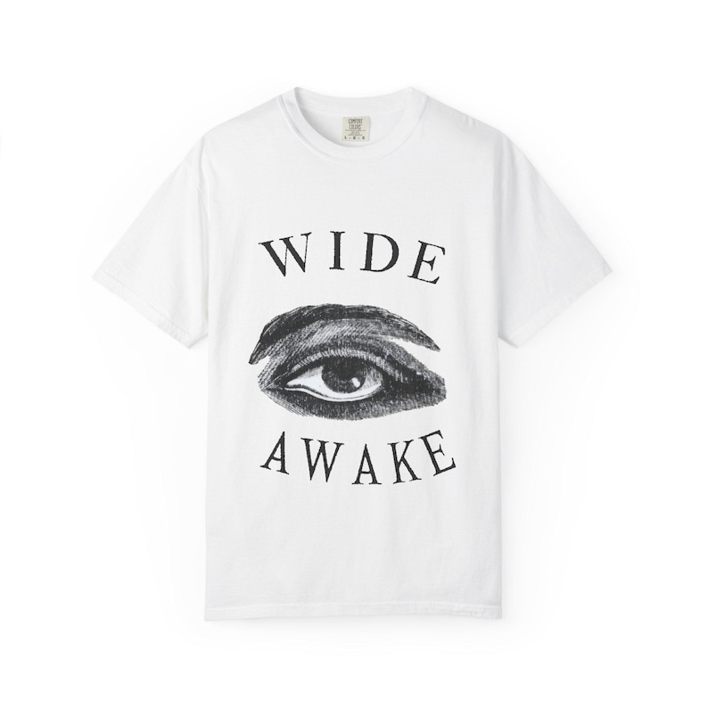 Camiseta unisex con el logotipo del movimiento Wide Awakes, camiseta de la campaña de Lincoln, camiseta política vintage, top con gráficos históricos, ropa para las elecciones imagen 1