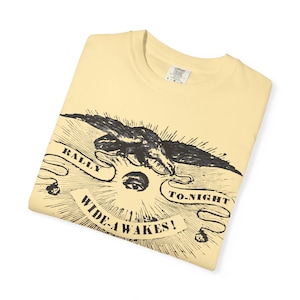 Camiseta &quot;Wide Awakes&quot;, camiseta histórica de la Guerra Civil, elecciones de 1860, manifestación esta noche, partidario de Lincoln, Hartford Courant, camiseta activista