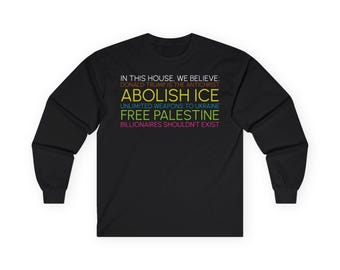 The No Kings Platform | 'We Believe' 2025 Long Sleeve Tee