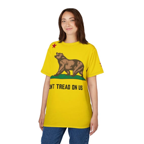 Dont Tread On Me Gadsden Flag T-Shirt - Gildan Heavy Cotton - Men's S To 5XL