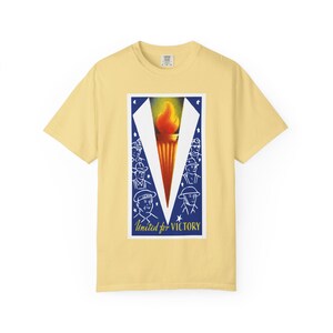 United for Victory T-Shirt | WWII V for Victory image 12