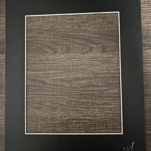 Signed Photo Mat by Gabriel