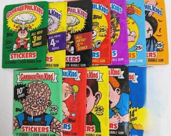 12 AUTHENTIC Wax Packs Garbage Pail Kids Original 3rd-14th Series Set OS3-OS14 Super Rare - Beautiful Gift!