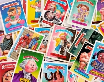 1980年代のガーベッジ・ペイル・キッズのステッカー・トレーディング
