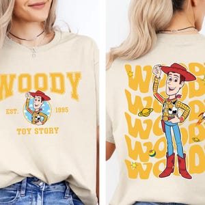 Disney Toy Story Woody-tröja, Sheriff Woody-tröja, Toy Story Country-luvtröja, Disney-resetröja, True Story-tröjor bild 7