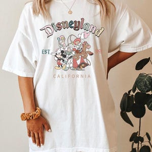 Retro Disneyland Est 1955 California Tee, Vintage Disneyland Sweatshirt, Disney Family Hoodie, Toy Story Sweatshirt, Disney's Gift image 1