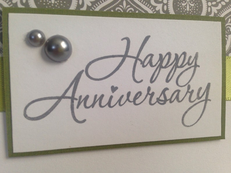 Fancy Elegant Anniversary card