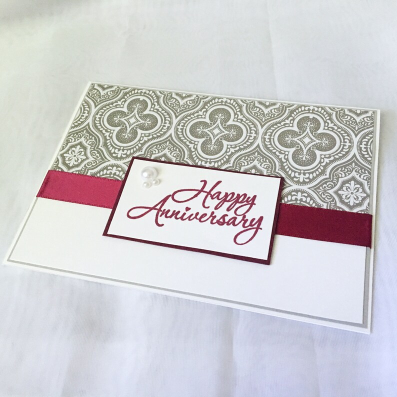 Fancy Elegant Anniversary card
