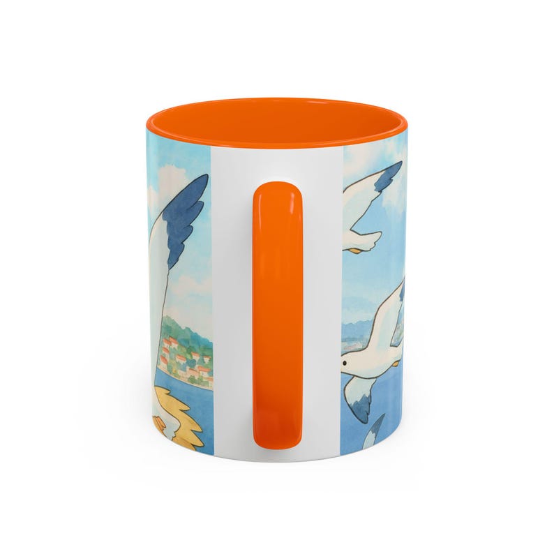 Kiki and Jiji Mug: Ghibli Anime Fan Art Ceramic Coffee Cup image 10