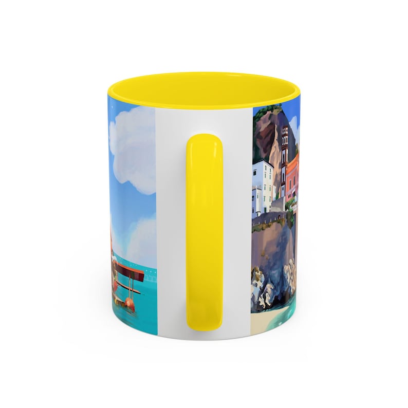 Porco Rosso Inspired Mug | Ghibli Anime Ceramic Cup | Studio Fan Art Coffee Mug | Dishwasher & Microwave Safe image 17