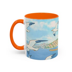 Kiki and Jiji Mug: Ghibli Anime Fan Art Ceramic Coffee Cup image 9