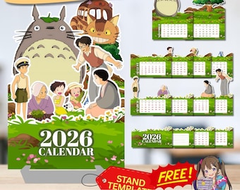 ジブリカレンダー　2010年　トトロとぶらんこ遊び ジブリカレンダー 2010年 トトロとぶらんこ遊び となりのトトロ