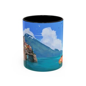 Porco Rosso Inspired Mug | Ghibli Anime Ceramic Cup | Studio Fan Art Coffee Mug | Dishwasher & Microwave Safe image 7