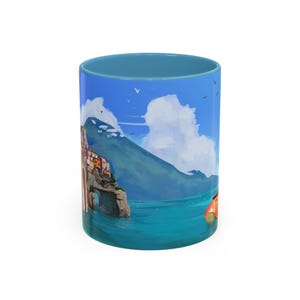 Porco Rosso Inspired Mug | Ghibli Anime Ceramic Cup | Studio Fan Art Coffee Mug | Dishwasher & Microwave Safe image 11